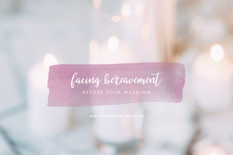 Facing Bereavement Before Your Wedding