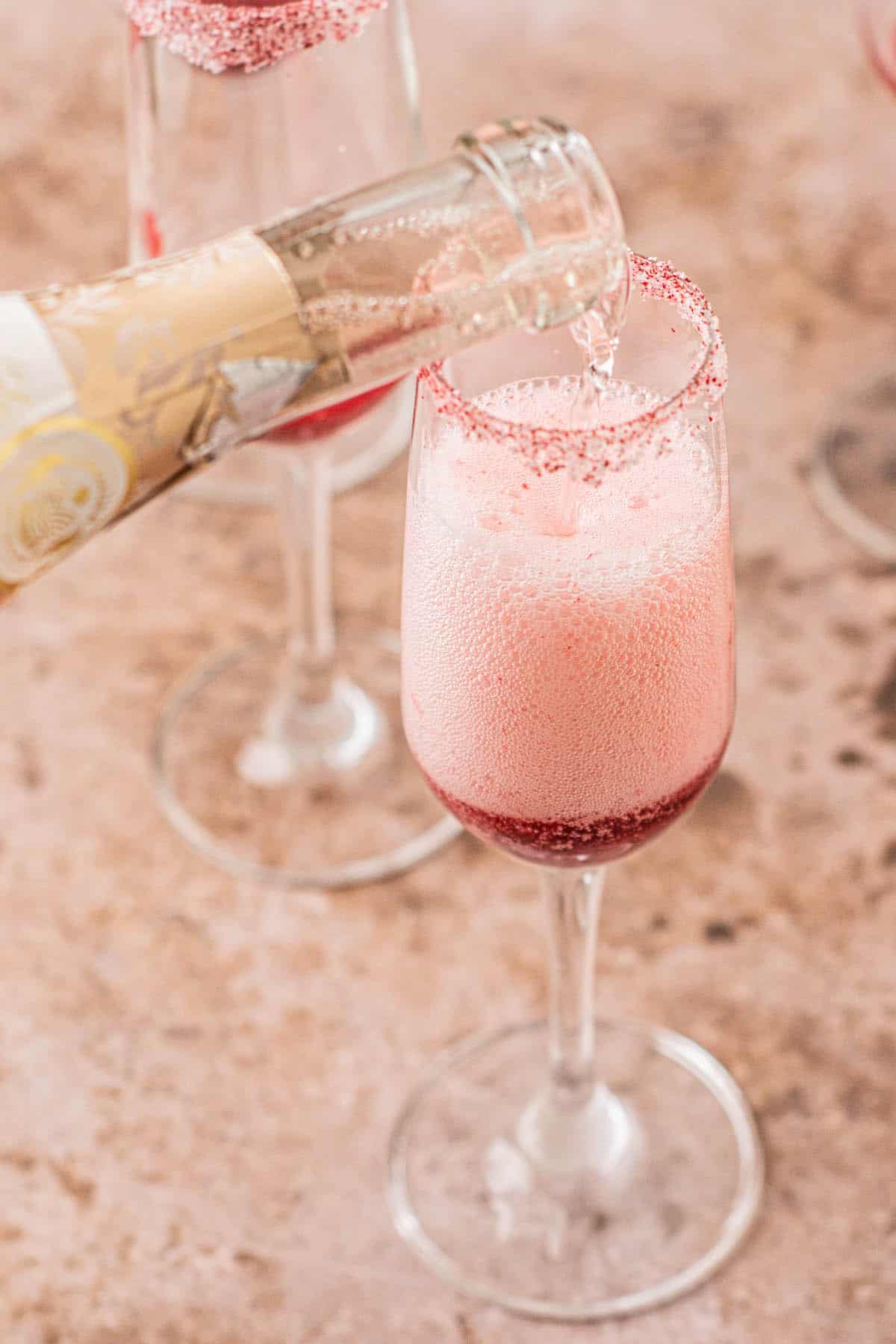 raspberry mimosa